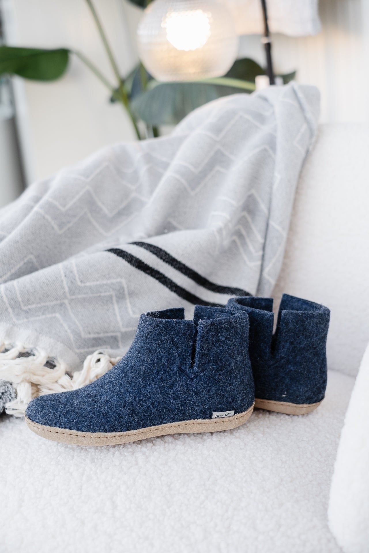 Glerups Felt Boot  -  Denim