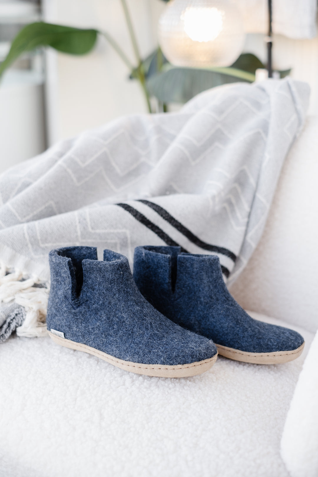Glerups Felt Boot  -  Denim