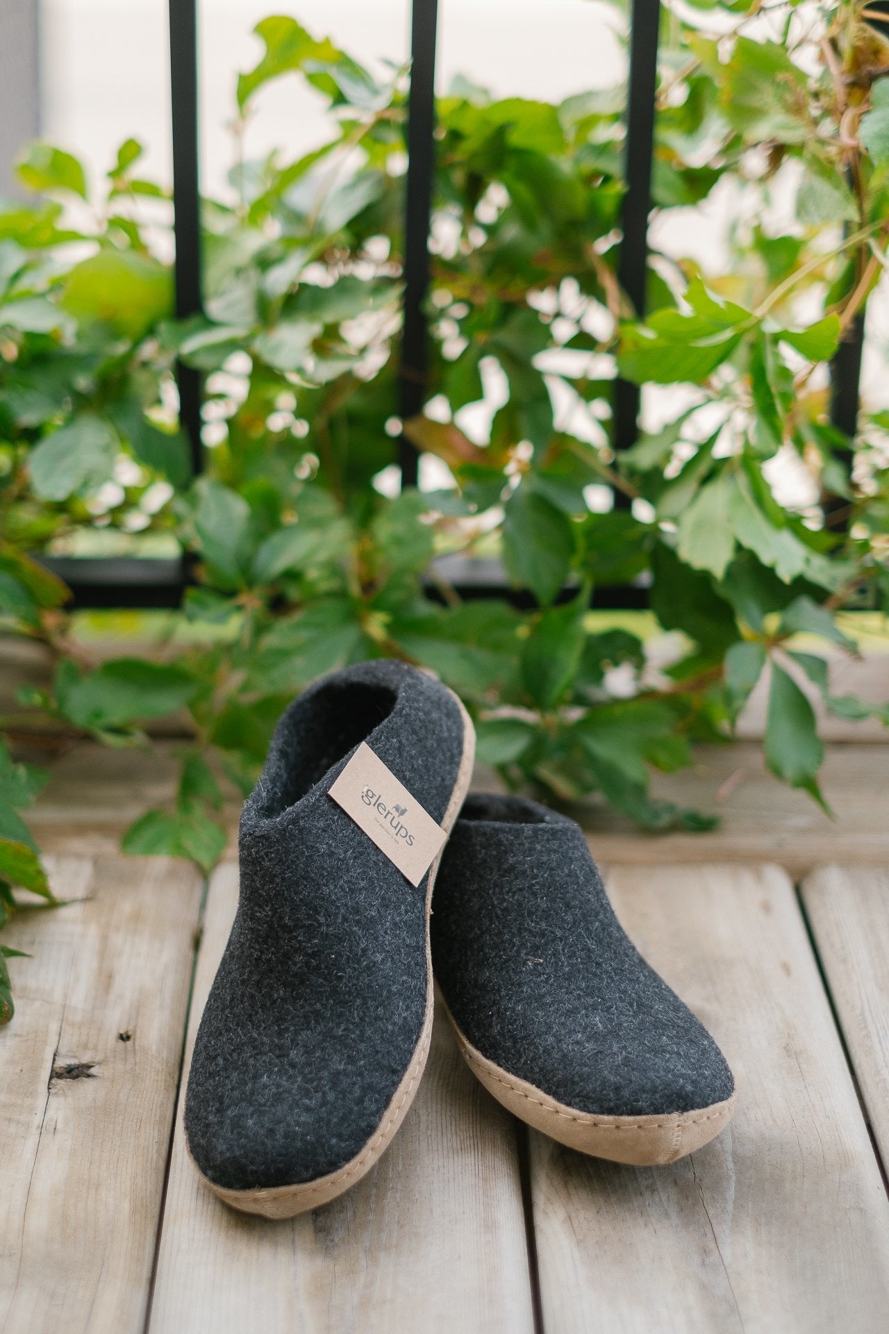 Glerups Charcoal Slip-On