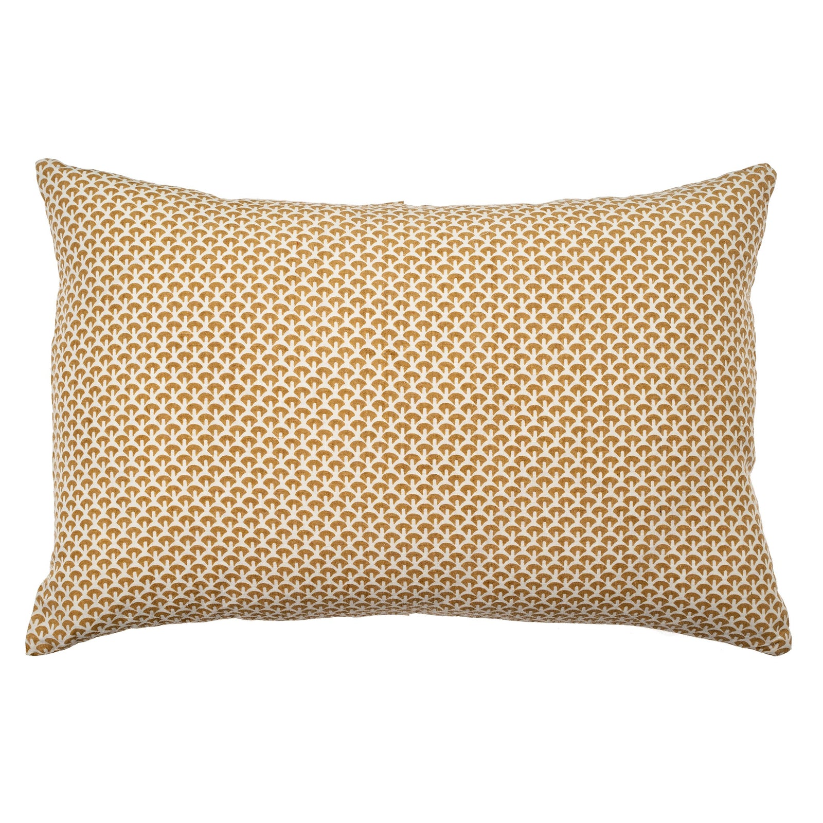 Indaba Ella Ochre Linen Pillow 1-3496