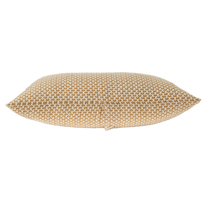 Indaba Ella Ochre Linen Pillow 1-3496