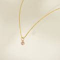 Lovers Tempo Gold-Filled Birthstone Necklace