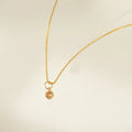 Lovers Tempo Gold-Filled Birthstone Necklace