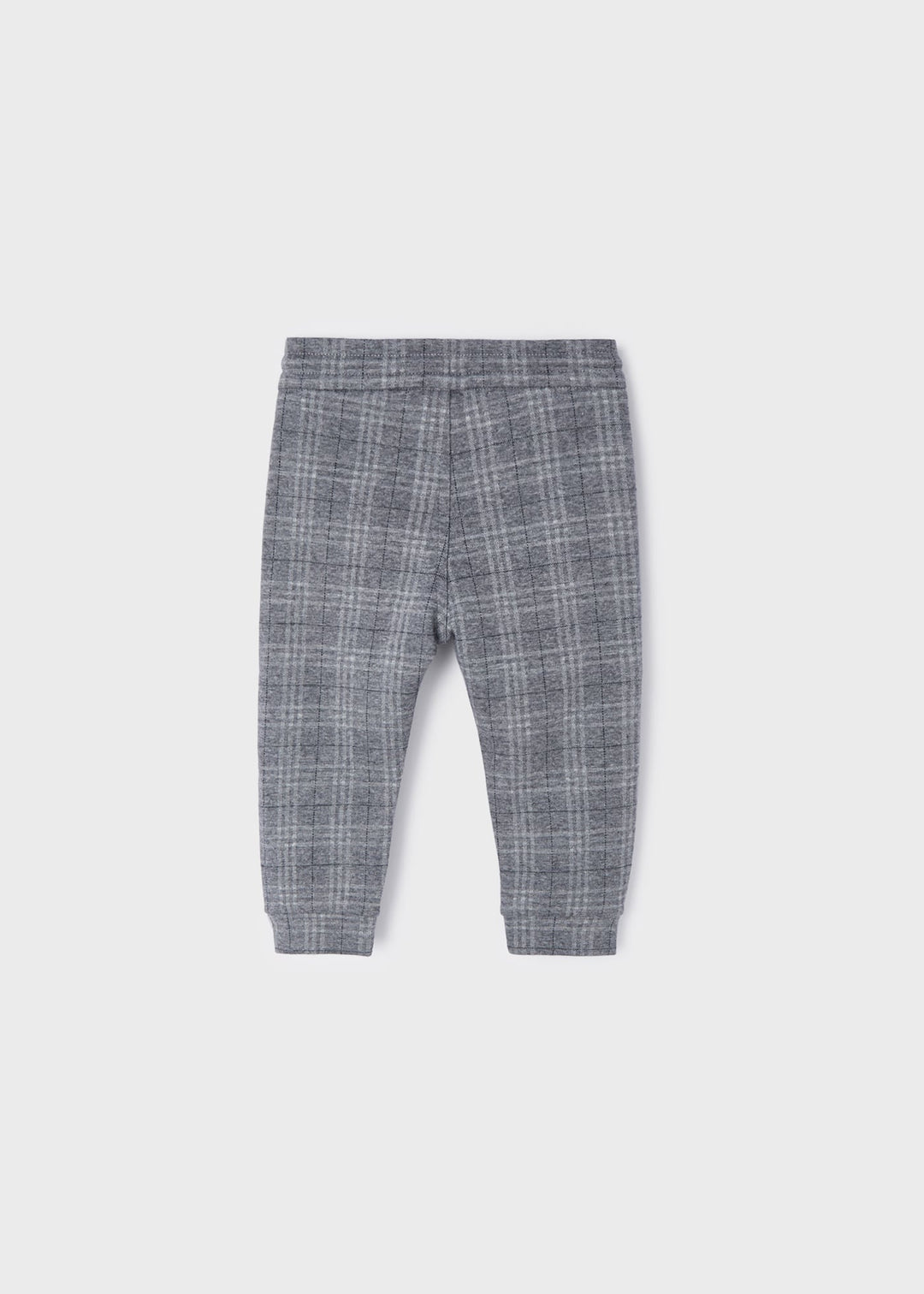 Mayoral Baby Boy Plaid Jogger  2537-71 Gris Vig