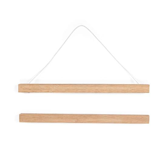Moulin Roty Oak Magnetic Poster Hanger  149130