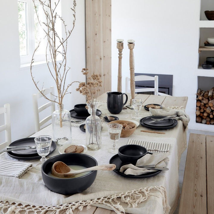 Casafina Pacifica Seed Grey Plates