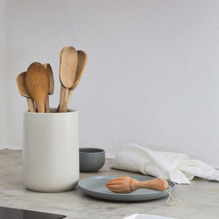 Casafina Pacifica Vanilla Utensil Holder/Vase*