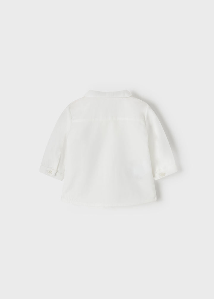 Mayoral Baby Boy Long Sleeve Shirt 1182-95 Crudo *