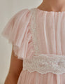 Abel & Lula Girls Fine Tulle Dress  5033-96  Rosa *