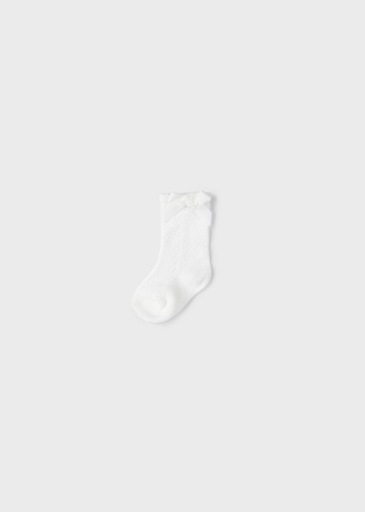 Mayoral Baby Girl Socks   9481 Crudo