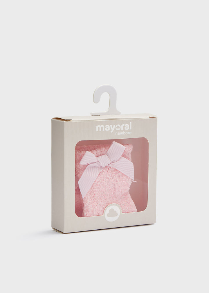 Mayoral Baby Girl Socks   9481 Pale Blush