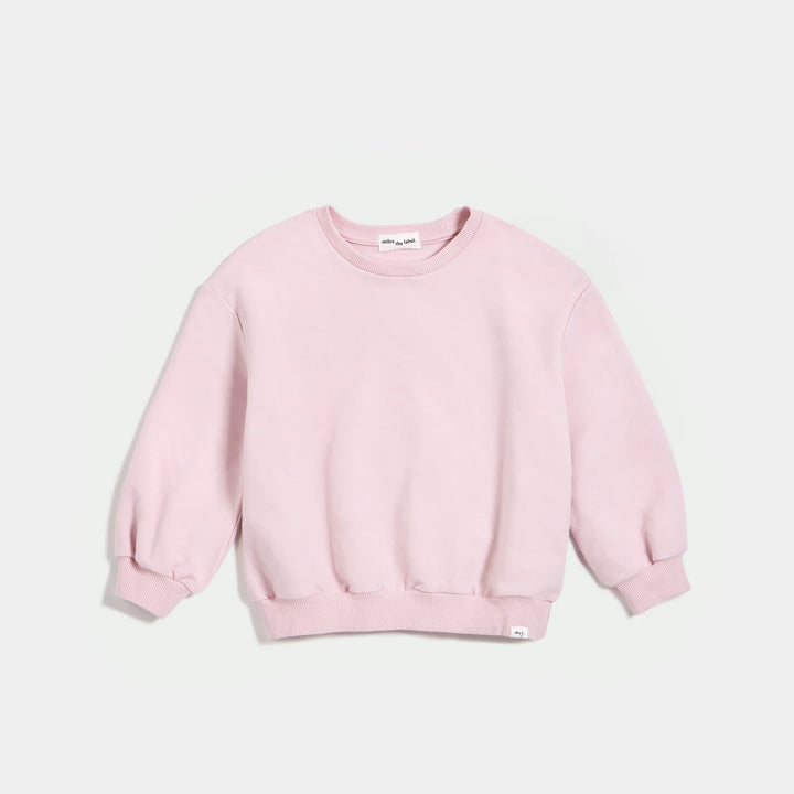 Miles Girls Cloudy Pink Sweatshirt  22YMB11724K