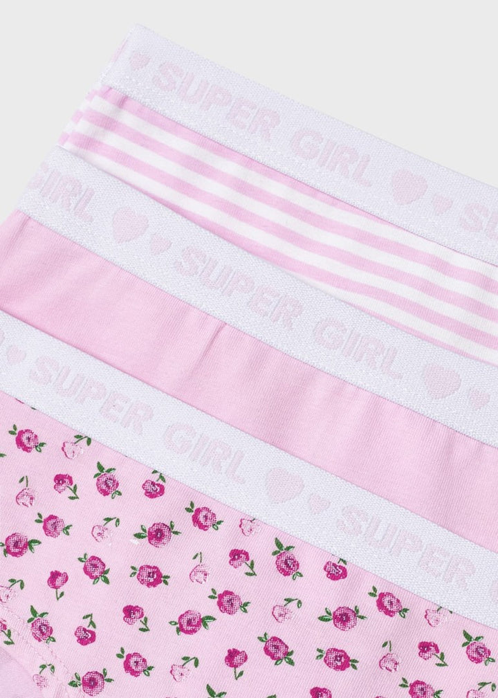 Mayoral Girls Briefs 3 Pack  10455-67  Petalo