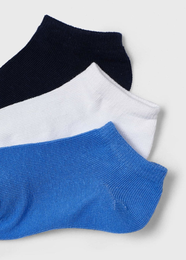 Mayoral Boys Sock Short Socks Set/3  10463-85 Atlantico