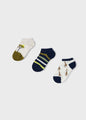 Mayoral Boys Sock Socks Set/3  10465-10 Kiwi