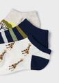 Mayoral Boys Sock Socks Set/3  10465-10 Kiwi