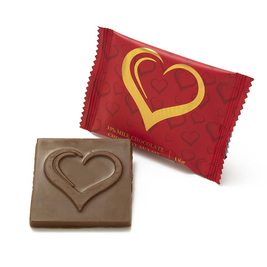 Rogers Milk Chocolate Heart Mini Bar 30851