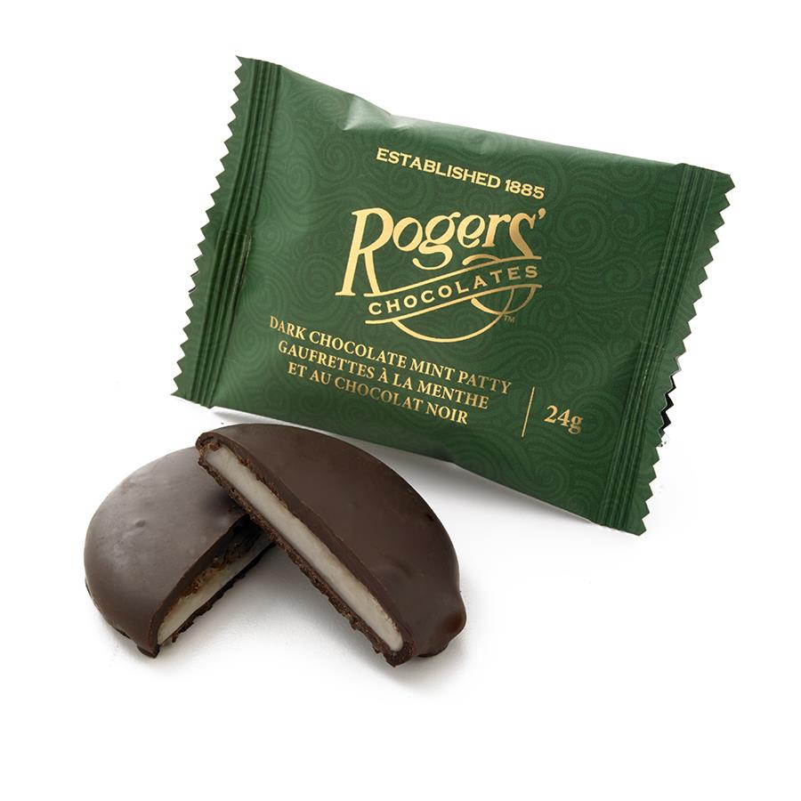 Rogers Dark Chocolate Mint Patty