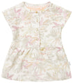 Noppies Baby Girl Short Sleeve Dress  3420411  Off White