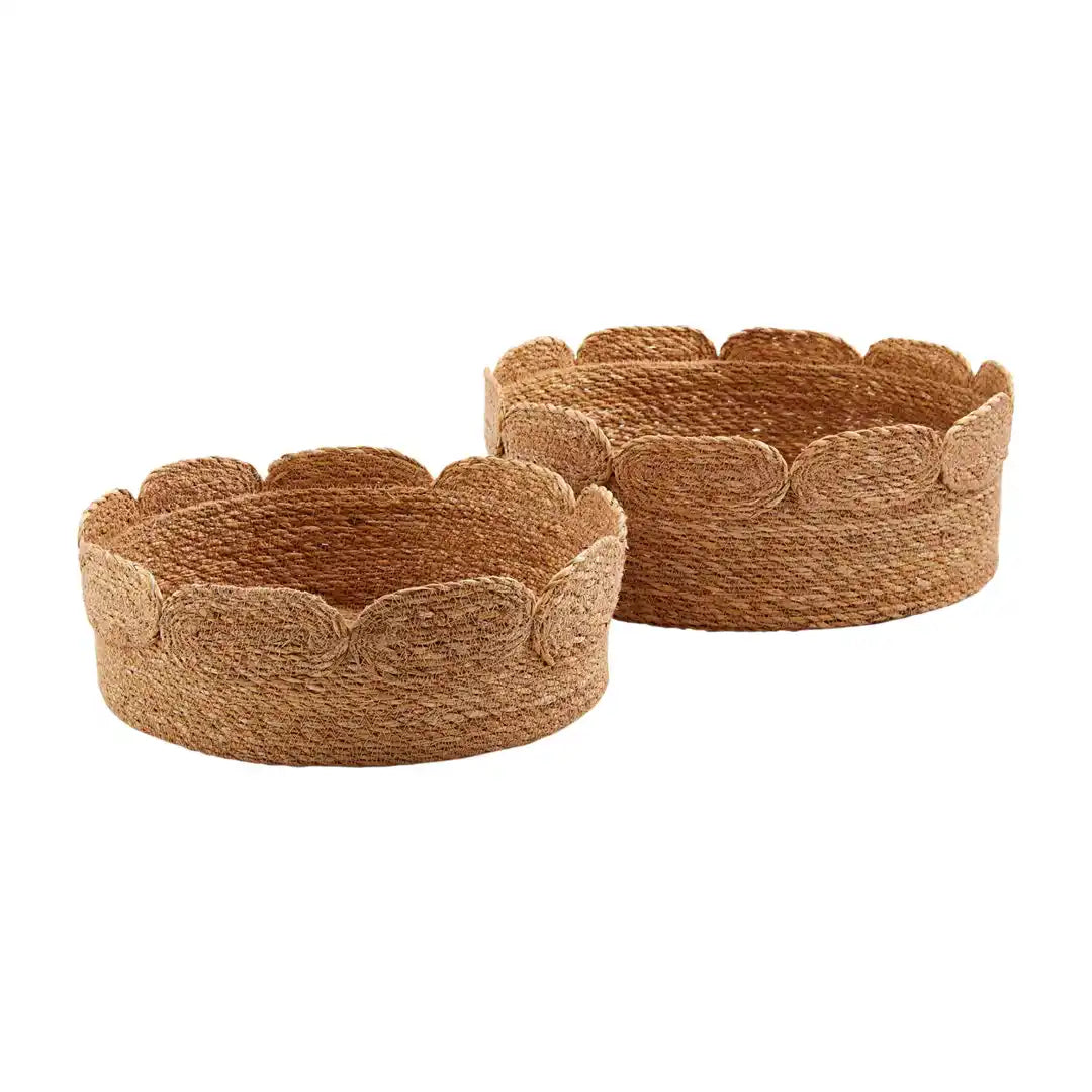Mudpie Scalloped Basket M40130142