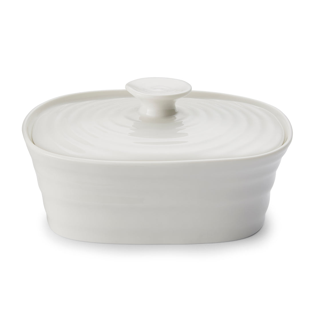 Sophie Conran White Covered Butter  76824