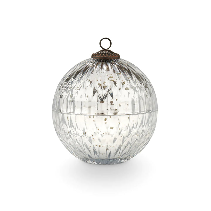 Illume Balsam & Cedar Mercury Glass Ornament