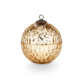 Illume Winter White Mercury Glass Ornament Gold