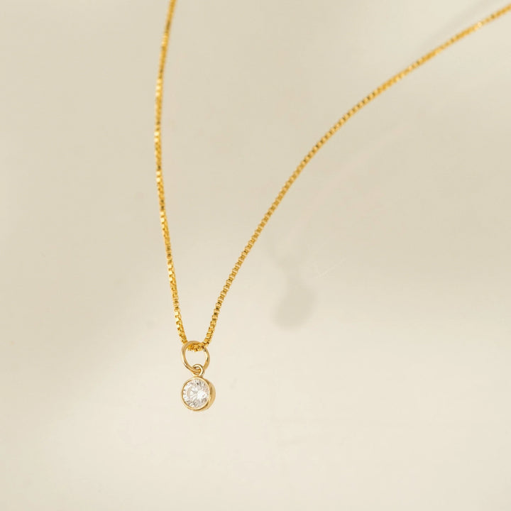 Lovers Tempo Gold-Filled Birthstone Necklace*