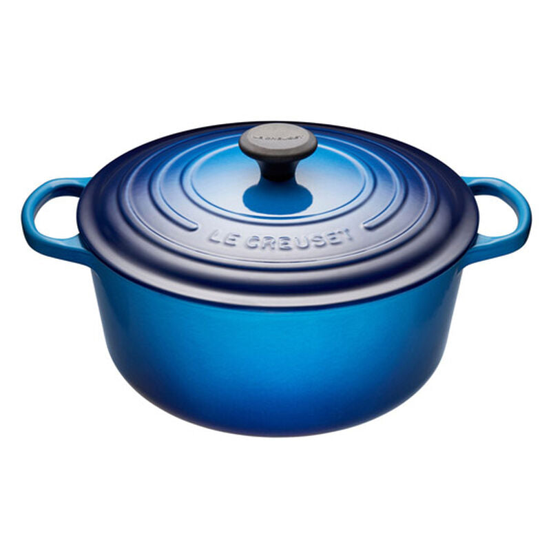 Le Creuse Cast Iron Round French Oven - Blueberry