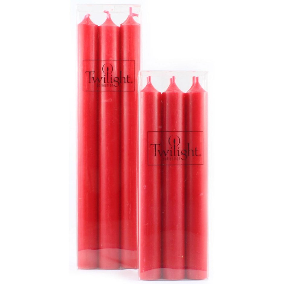 Twilight 10" 6 Pack Candles