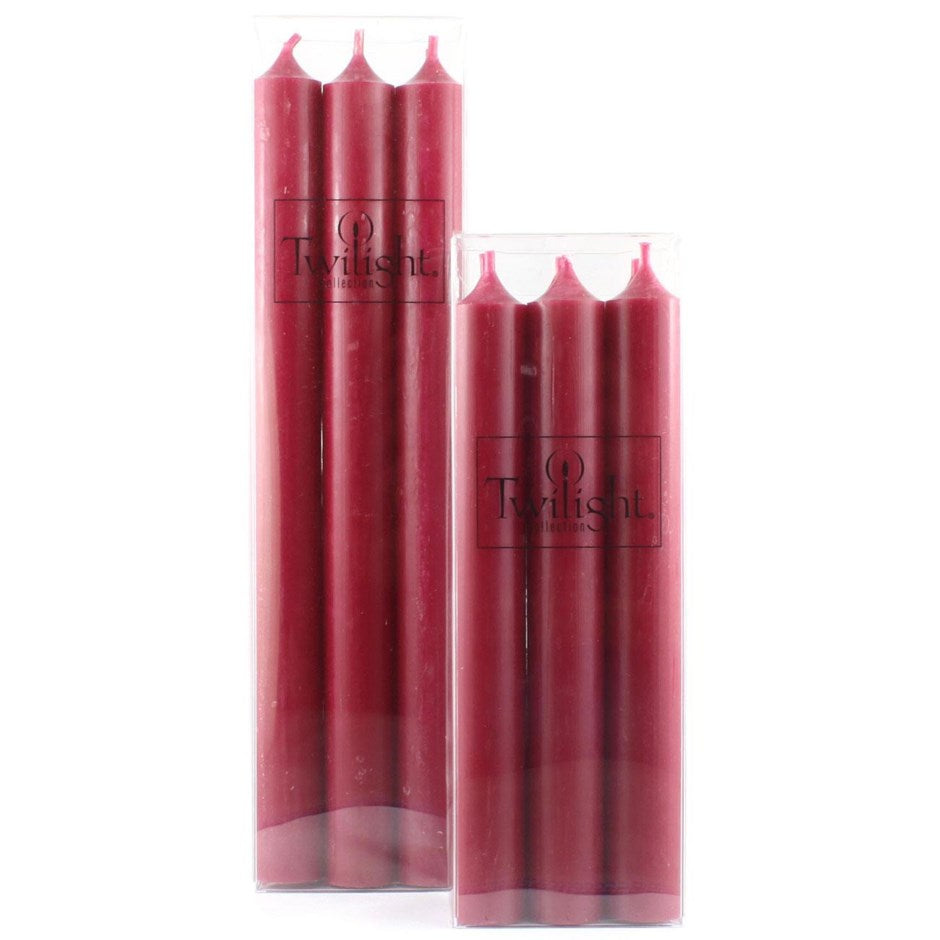 Twilight 10" 6 Pack Candles