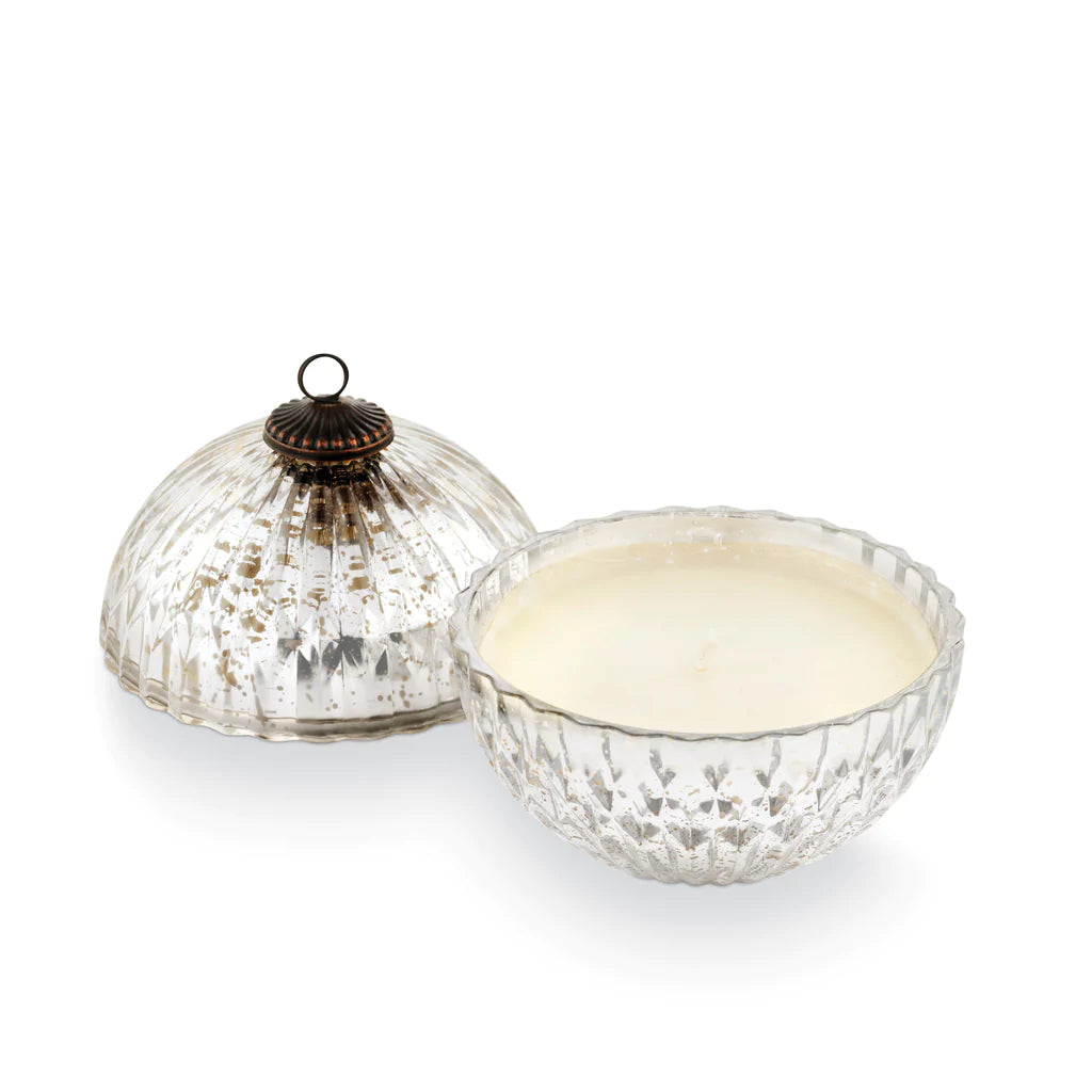 Illume Balsam & Cedar Mercury Glass Ornament