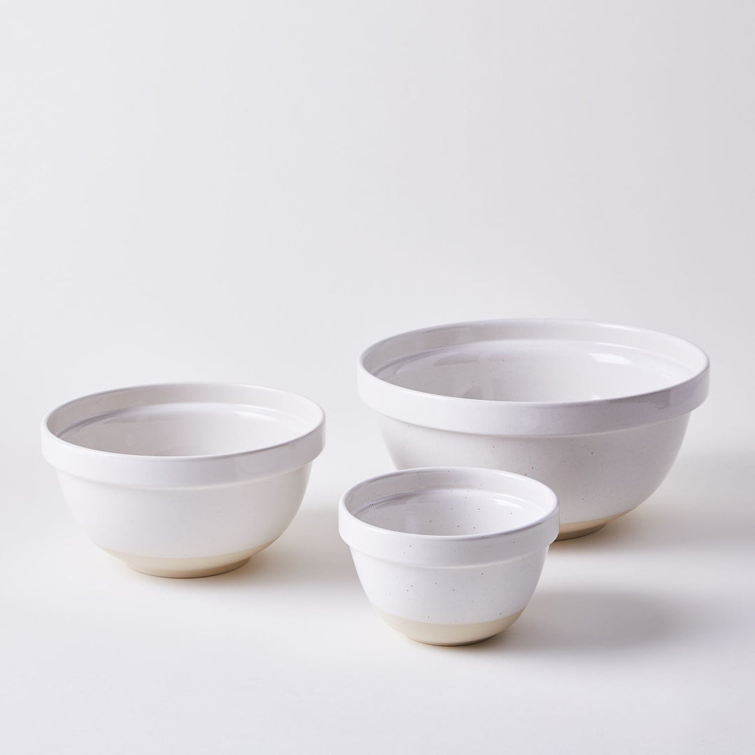 Casafina Fattoria White Mixing Bowls