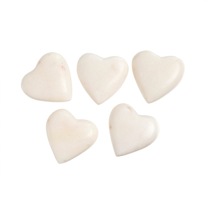 Indaba Marble 1" Mini Heart 7-9221