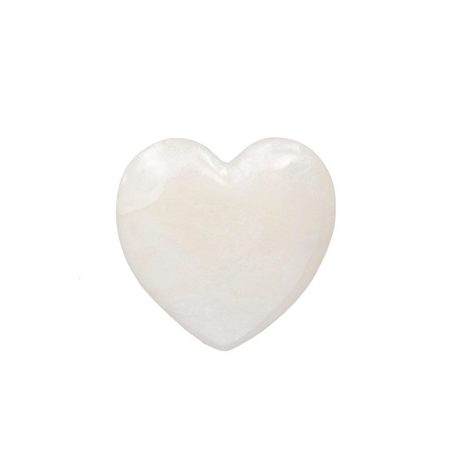 Indaba Alabaster 3.25" Stone Heart 7-9457