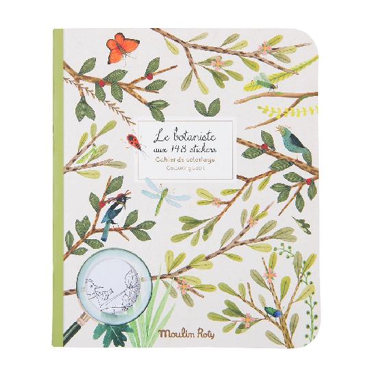 Moulin Roty Botanist Sticker And Coloring Book *