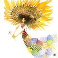 *Paper E. Clips Masha Dyans Sunflower Girl
