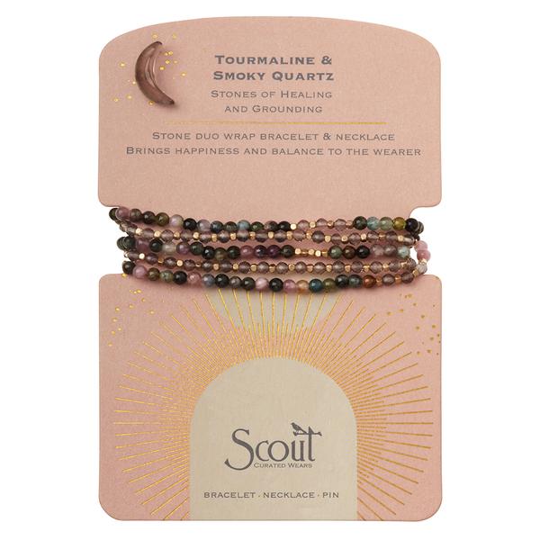 Scout Duo Stone Wrap Bracelet And Pin