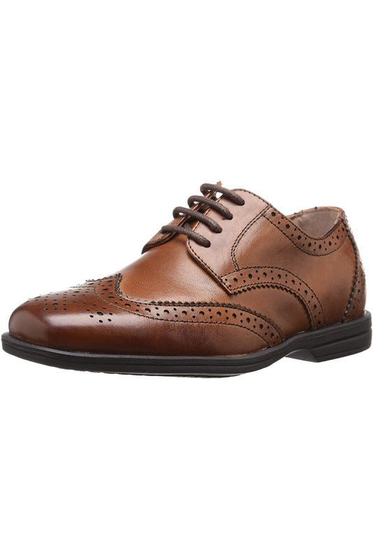 Florsheim Boys Dress Shoe Reveal Wing Jr 16574-221 Cognac *