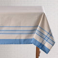 Mahogany Vintage Blue Tablecloth