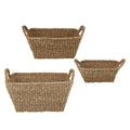 47th & Main Rectangular Seagrass Basket with Handles AMR405