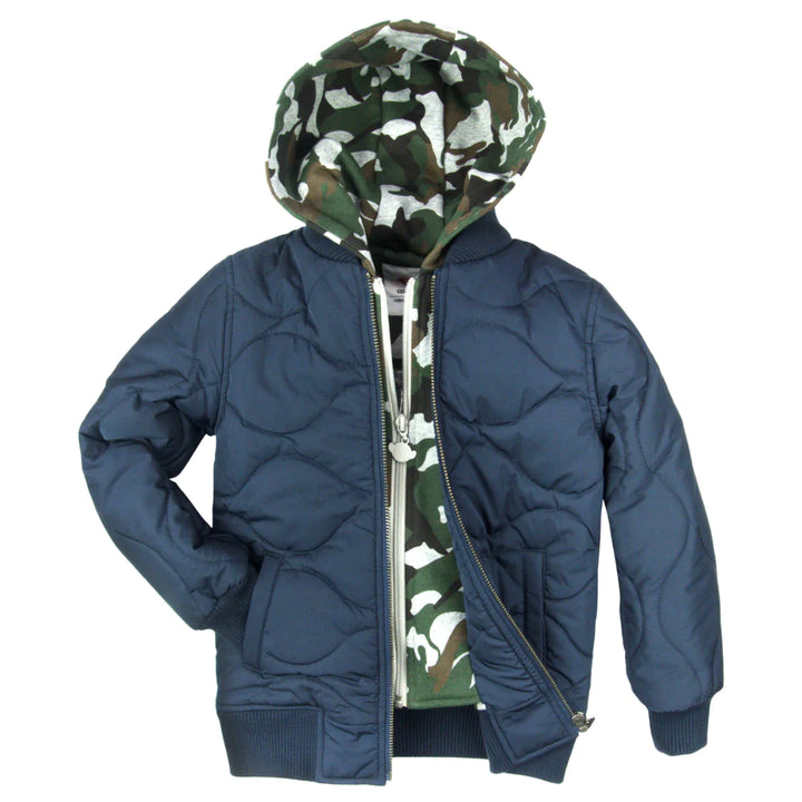 Appaman Boys Bx Bomber  A5BX-DBU  Denim Blue *