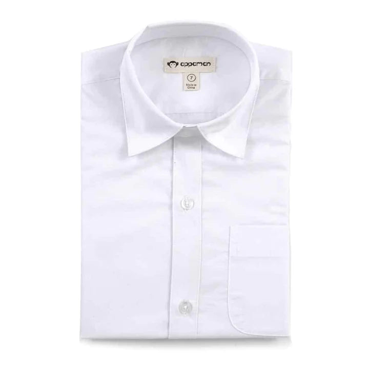 Appaman Boys Standard Dress Shirt White    8STA