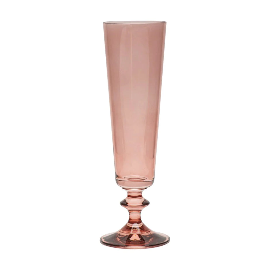 Bella Sunset Rose Glassware