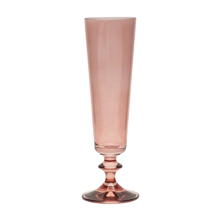 Bella Sunset Rose Glassware