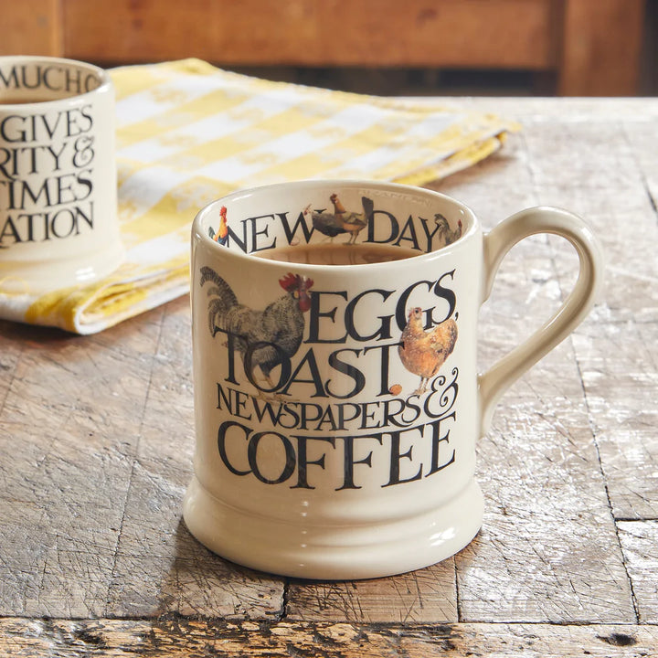 Emma Bridgewater Rise and Shine 1/2 pt. Mug