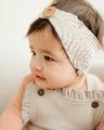 Loved Baby Corduroy Headband  C503  Fog