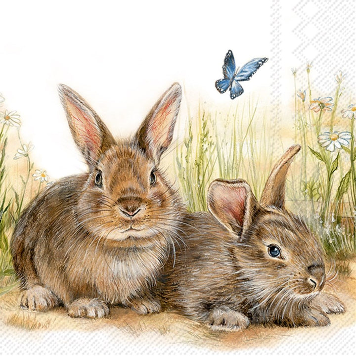 Ihr Bunny And Clyde Napkin