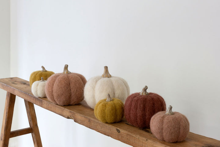 Indaba Felt Pumpkins