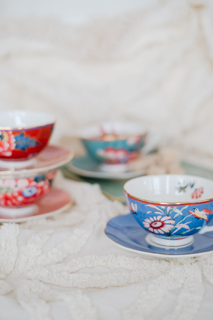 Wedgwood Paeonia Blush Cup & Saucer Set*